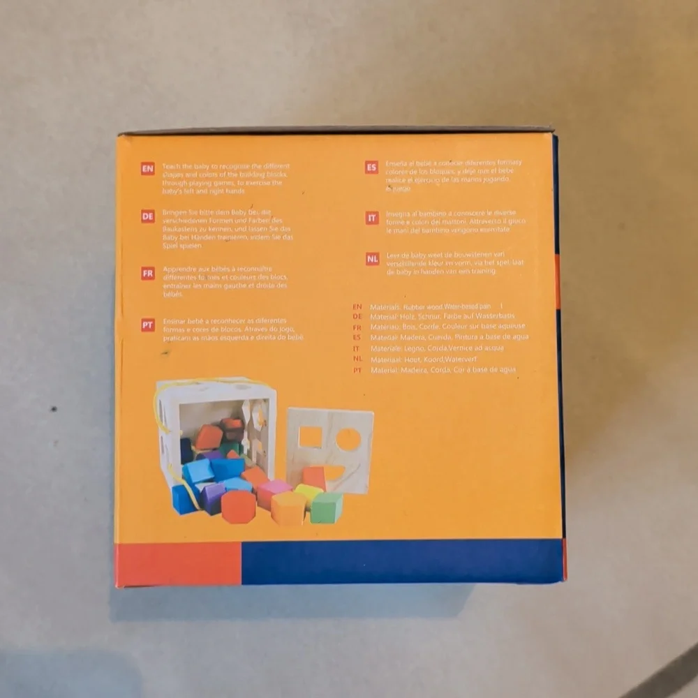 Shape Sorter Infant/Toddler Play Toy